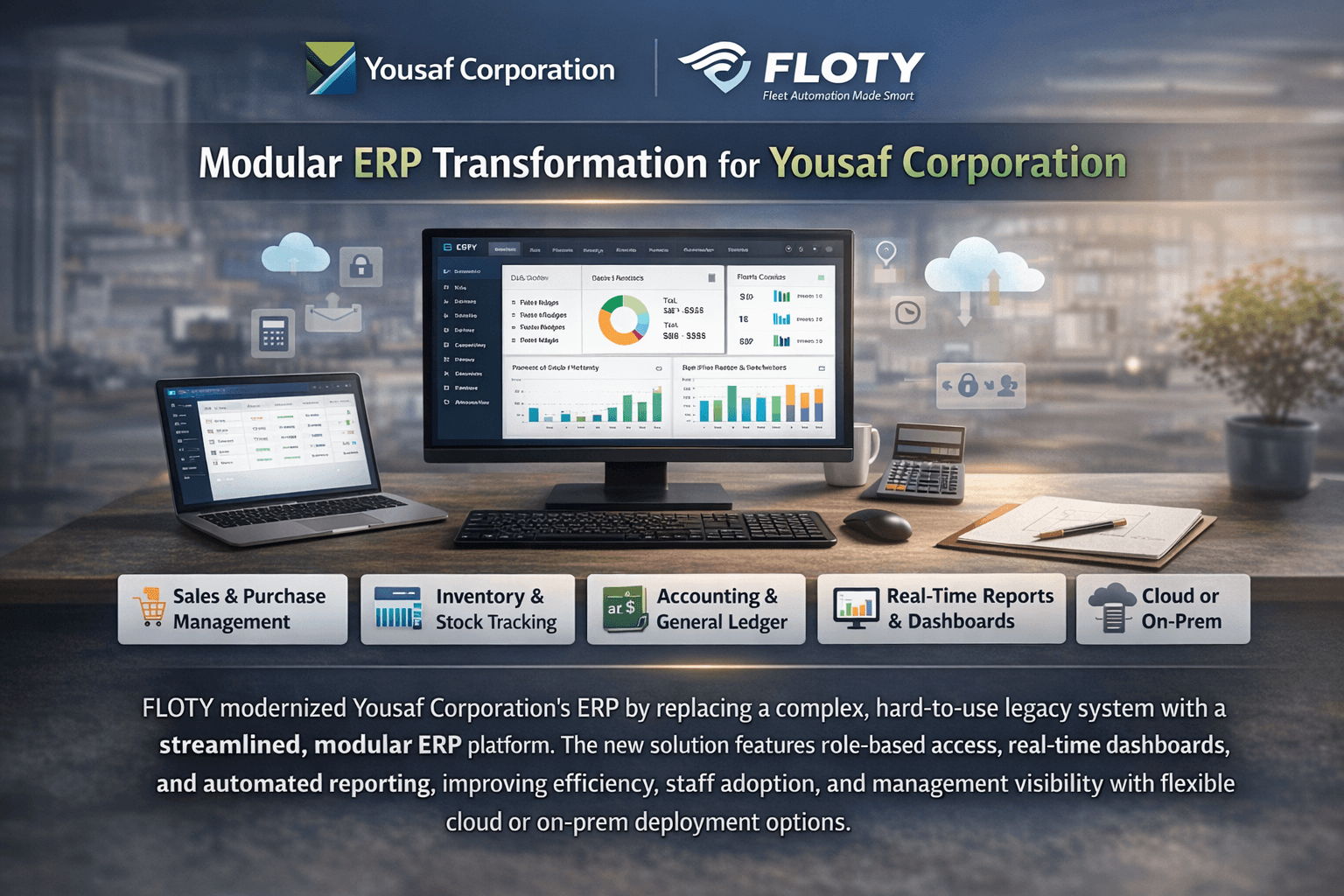 Modular ERP Yousaf Corporation